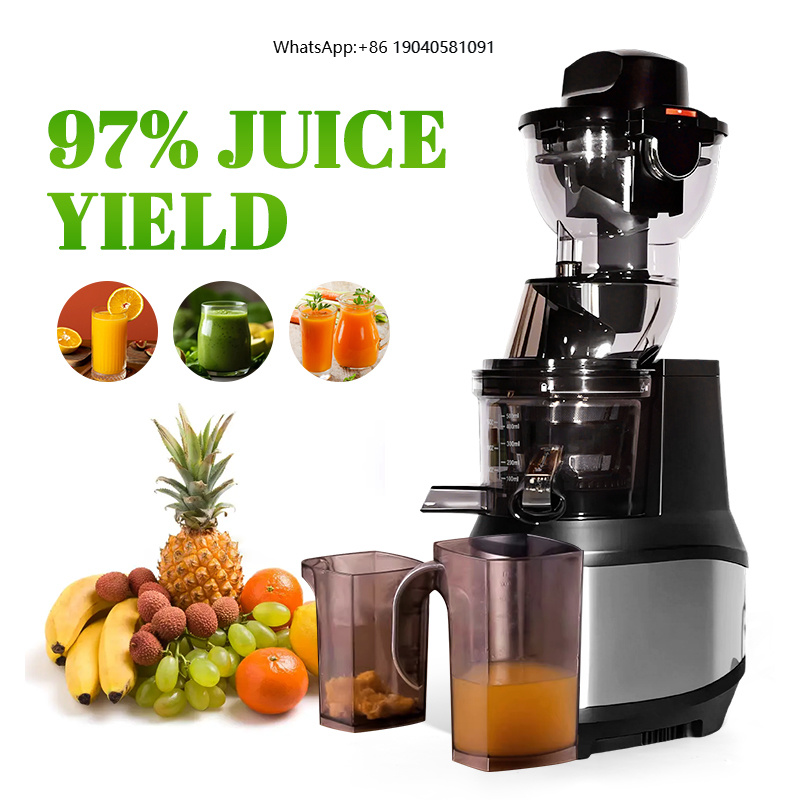 Electric Slow Juicer Cold Press - Estrattore di Succo Elettrico Senza BPA,