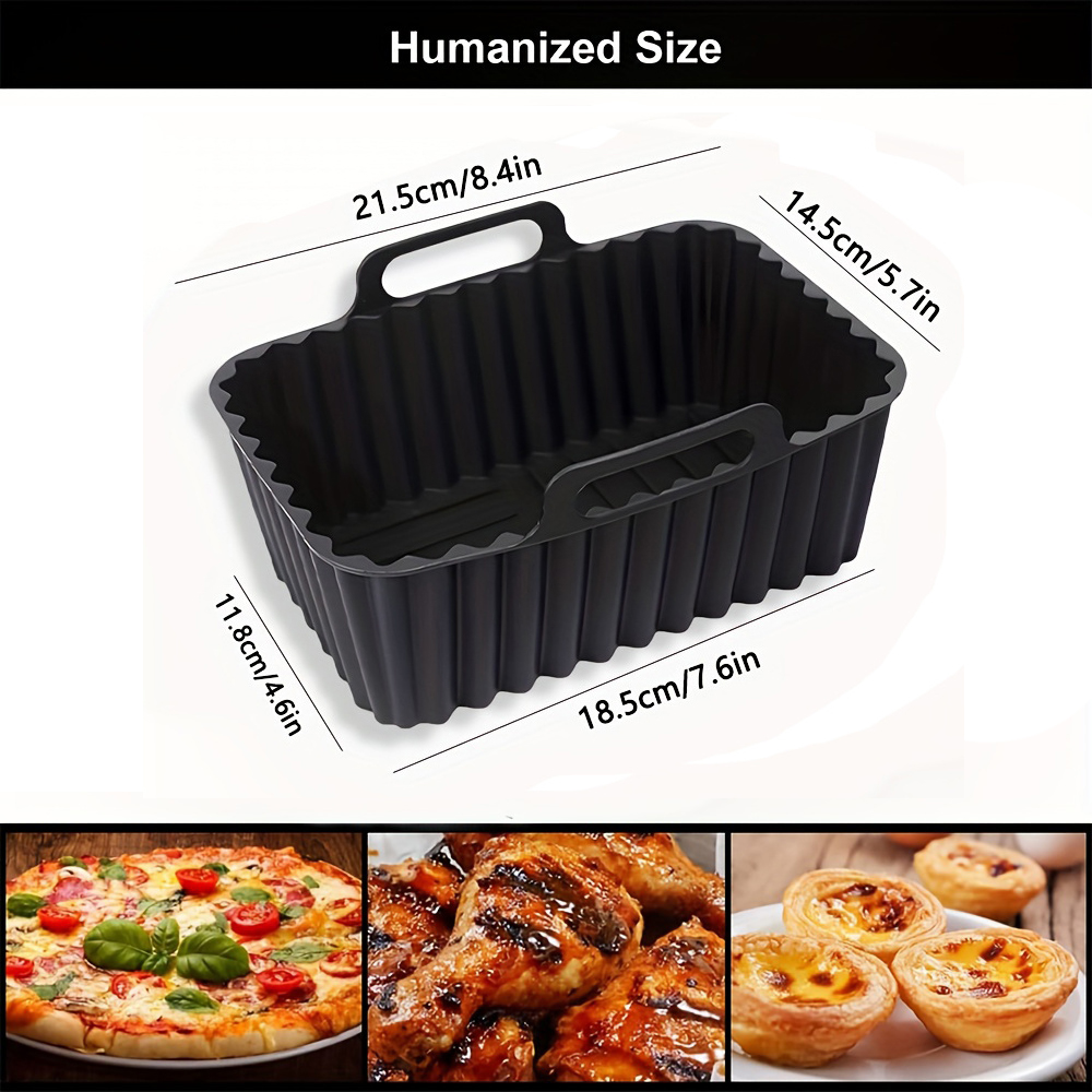 2 pezzi: cestello in silicone  - Air Fryer Silicone Pot Liner recensione e prezzo